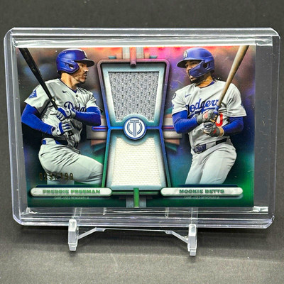 Topps Tribute 2023 Freeman Betts Dual Relics DR-BF Green /199