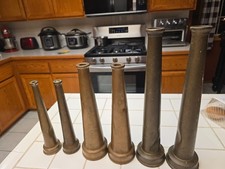 Antique Brass Fire Hose Nozzle