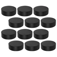  12 Pcs Training Hockey Accessories Balls Outdoor Ice Practicing Pucks