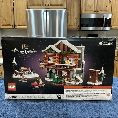 LEGO Icons: Alpine Lodge (10325) NISB. Ships Fast! See Pics & Comments