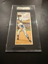 1955 Topps Double Headers #127/128 Warren Spahn Tom Brewer Unperforated SGC 7 NM