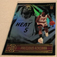 2020-21 Panini Illusions Basketball Precious Achiuwa Miami Heat Rookie #166
