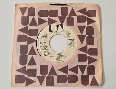ELECTRIC LIGHT ORCHESTRA Do Ya PROMO 7'' Single Vinyl 45 rpm ELO