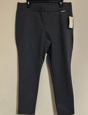 NWT Michael Kors gray ponte knit pull-on pants women s size XL