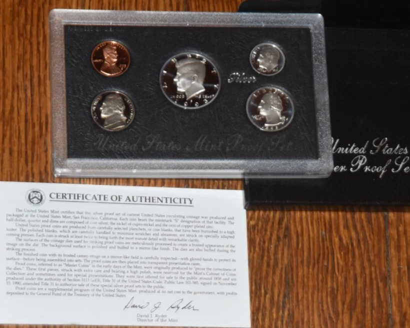 Silver Proof US Coin Proof Sets 1993 for sale | eBay