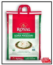 Royal Sona Masoori Organic Rice, 20 lbs.