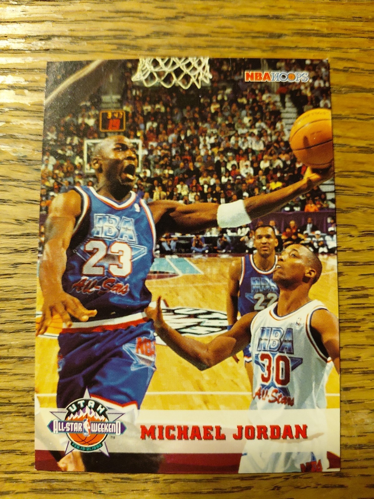1993-94 NBA Hoops - Michael Jordan #257 Fifth Anniversary