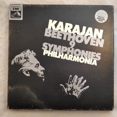 Beethoven - 9 Symphonies [7 LPs]. Beethoven, Ludwig van und Herbert von Karajan:
