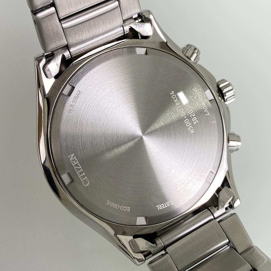 Citizen Eco-Drive AT2568-82E Men's Watch Pre-owned Black Dial Silver Case From J image 6