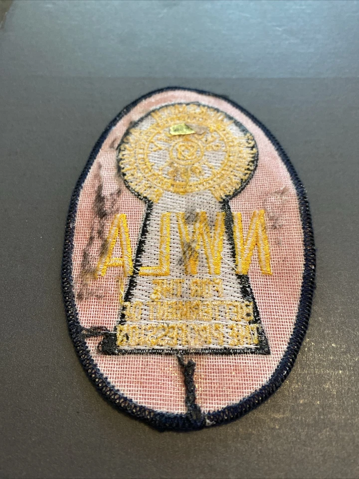 VTG NWLA Northwest Locksmith Association Sew On Patch Foto 2 de 2