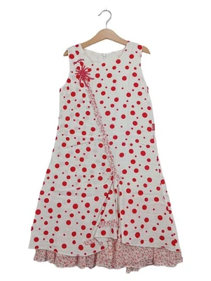 PAMPOLINA Robe Fille Multicolore Pois Charmante (EU 140) - Photo 1/4