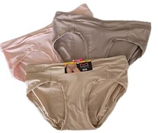 Maidenform Luxe Micro Bikini Panties 3-Pack Women  s M Stretch NWT Smooth Fit