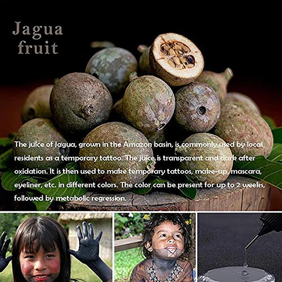 Kit de tatuaje de henna tinta de gel impermeable 78 plantillas gratuitas hágalo usted mismo tatuajes pecas mujeres Foto 4 de 4