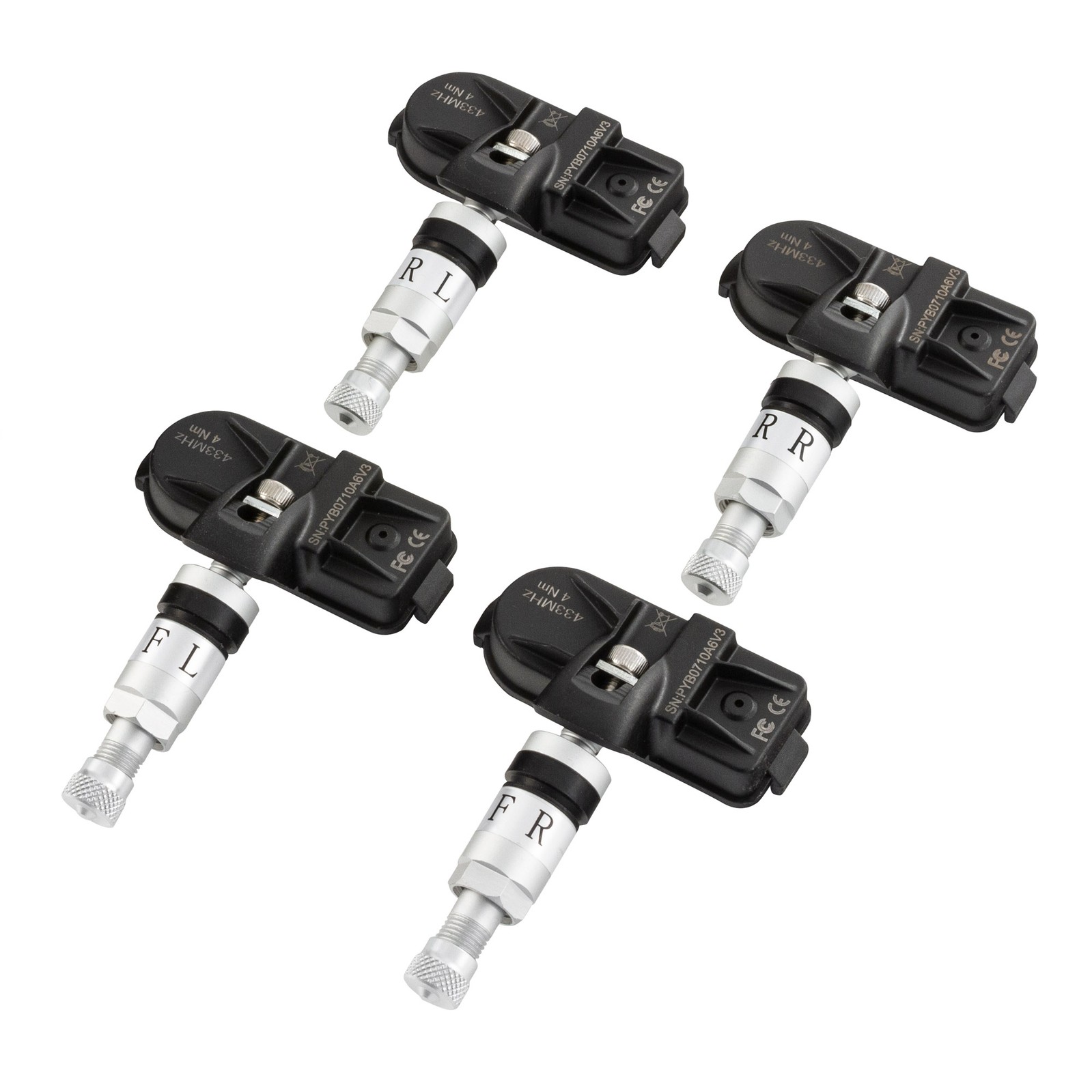AIM Motorsport Set Of 4 Sensors For Tyre Pressure Monitoring System (TPMS)
