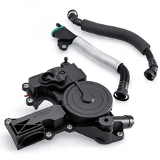 PCV Valve Engine Crankcase Vent Valve Oil Separator with Breather Hose Kit Co...