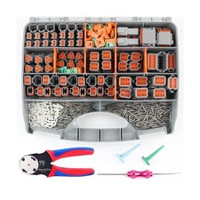 Newdeli 636PCS Deutsch Connector Kit 2 3 4 6 8 12 Pin DT Connectors with Deut...
