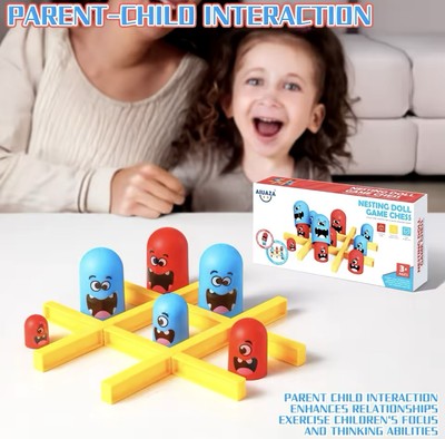 Gioco Tic-Tac-Toe in PVC divertente ed educativo