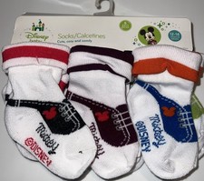 Disney Baby Mickey Mouse Baby Socks 6 Pairs 12-18 Months