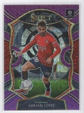 #9 2020 Chronicles Select La Liga Purple Mojo _ Adrian Lopez Osasuna