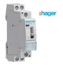 Contacteur chauffe-eau jour / nuit - 25A - 2F - 230 V Hager ETC225