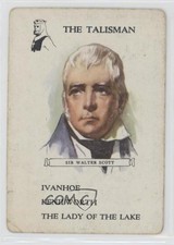 1950s Whitman Authors Game Wide Dark Blue Back Sir Walter Scott 0kb5