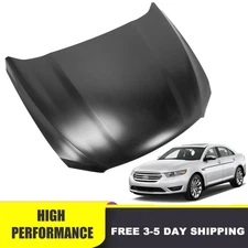 Hood Panel Direct Replacement Fits 2013-2019 Ford Taurus DG1Z16612A / FO1230328
