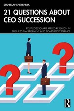 21 Questions about CEO Succession by Stanislav Shekshnia Paperback Book