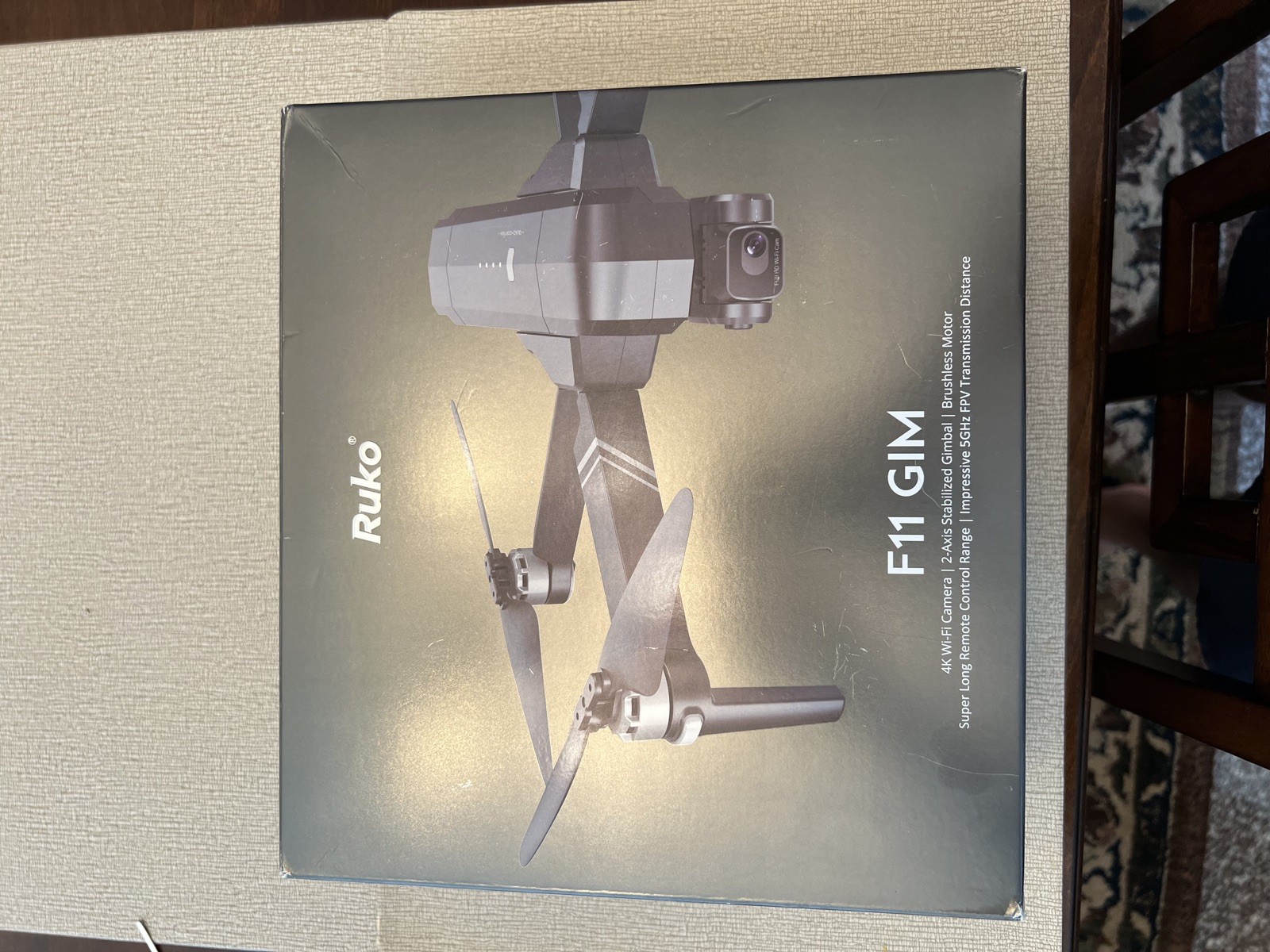 Ruko F11 GIM2 4K Camera Drone with 2 Axis-Gimbal - Gray