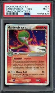 Pokemon Gardevoir ex Holo 2006 EX Dragon Frontiers #93 PSA 9 Mint