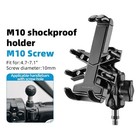 ROCKBROS Motorcycle Phone Holder Universal Shockproof 360°Adjustable Bracket M10