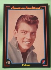 1993 Dick Clark American Bandstand Trading Card #4 Fabian
