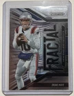 2025 Prizm Drake Maye Fractal Silver Prizm Insert No. 7 New England Patriots