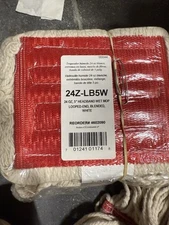 6 Pack Brand New 24OZ 5” Headband Wet Mop White 24Z-LB5W