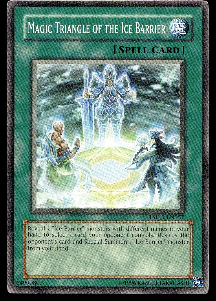 Magic Triangle of the Ice Barrier - TSHD-EN057 - YuGiOh