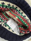 Baby GAP 12-18 Month Soft Knit Pom Pom Fairisle Reindeer Beanie & Mitten Set — photo 7