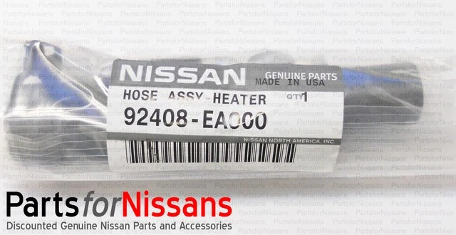 MANGUERA CALEFACTORA ORIGINAL NISSAN 2005-2015 FRONTIER XTERRA PATHFINDER NUEVA OEM Foto 3 de 4