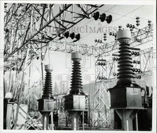 1967 Press Photo Beluga Power Plant - lrb06457