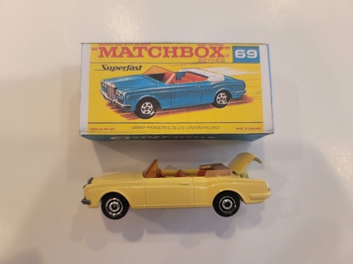 Matchbox Superfast 69 Rolls-Royce Silver Shadow Coupe 1969 Custom/Crafted Box - Picture 7 of 10
