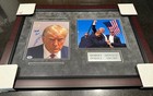 Framed Navy SEAL Robert O’Neill Signed Donald Trump Photo Collage President PSA — photo 1