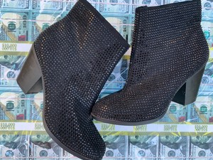 juicy couture women's rhinestone ankle boots