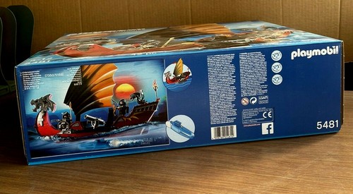 Playmobil 5481 - Dragon Battle Ship - Vintage carton fresh mint sealed box 2013 - 第 5/6 張圖片