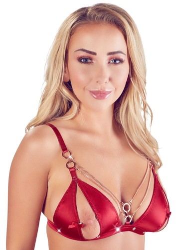 Luxus Straps Set Abierta Fina Ouvert BH String Strapsgurt Damen Erotik Dessous - Picture 8 of 9