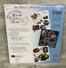 New Creative Memories Keepers Club Cutting Patterns Set - Oval Pentagon Hexagon