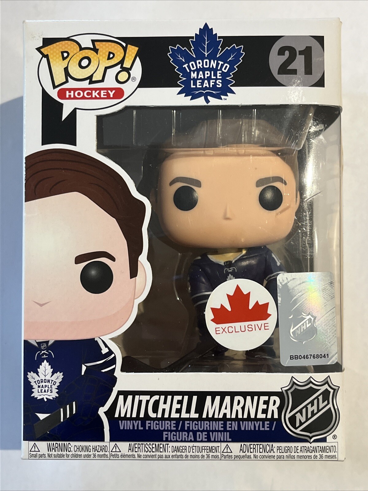 Mitchell Marner #21 Nhl Toronto Maple Leafs Hockey Funko Pop! Vinyl Figure. F05