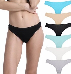 Seekay Women S Breathable Cotton Thongs Underwear Sexy 6 Pack