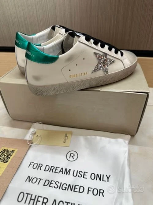 Sneaker GG superstar imitazione nr 38 con scatola - Immagine 4 di 4