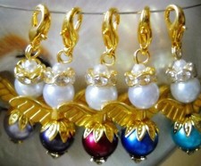 10 guardian angel pendants gold gift wedding baptism communion giveaway