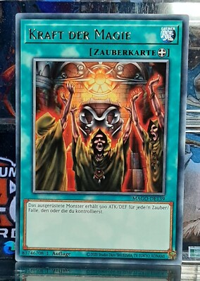 Yugioh - Kraft der Magie - MAGO-DE139 - Rare - Maximum Gold - DE/NM