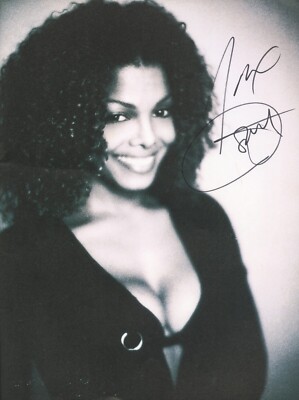 Janet Jackson ~ Signed Autographed Velvet Rope World Tour Program