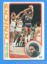 1978-79 Topps #66 Lonnie Shelton Good Knicks